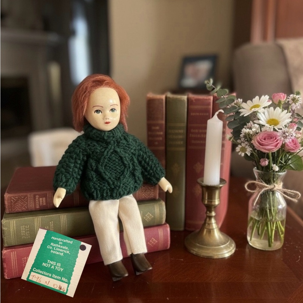 Rare Piece of Irish Craft History: Neal 'The Champion' Vintage Doll 1996